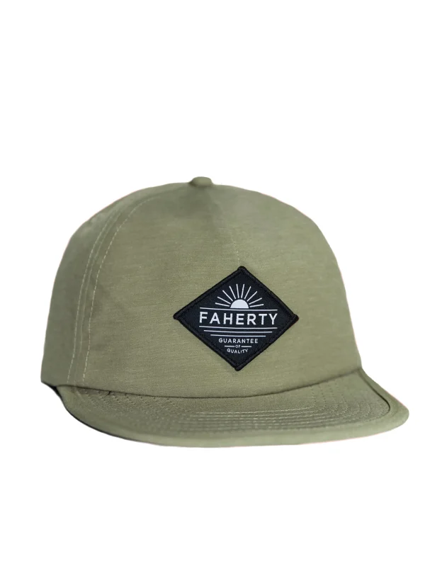 All Day Front Seam Hat - Olive