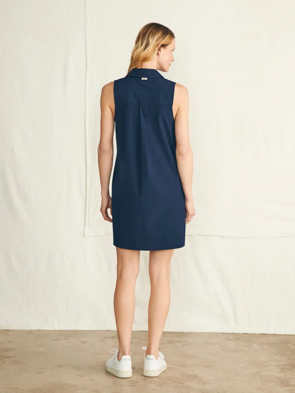 All Day Polo Dress - Navy Blazer