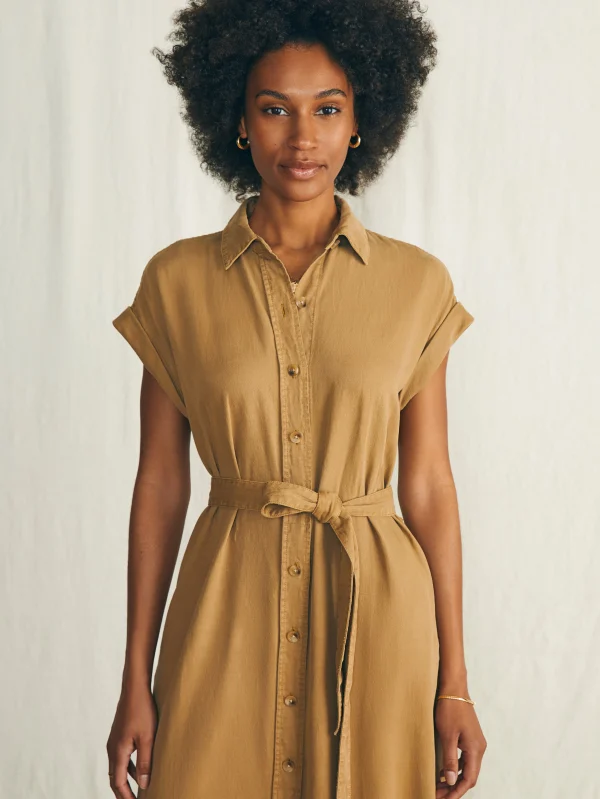 Arlie Shirtdress - Antique Bronze