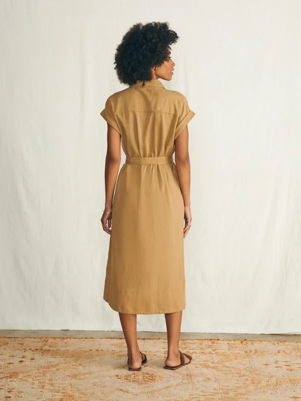 Arlie Shirtdress - Antique Bronze