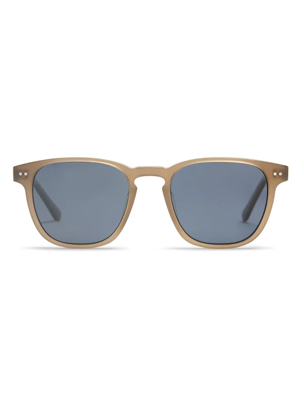 August Sunglasses - Milky Olive Grey