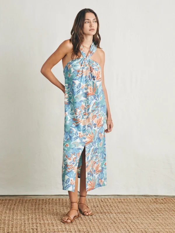 Bay Twist Dress - Paradise Blossom Floral