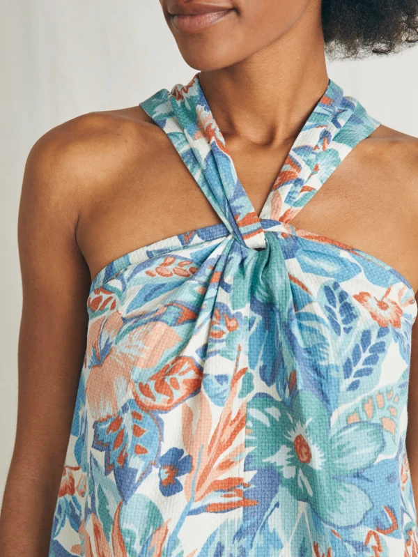 Bay Twist Top - Paradise Blossom Floral