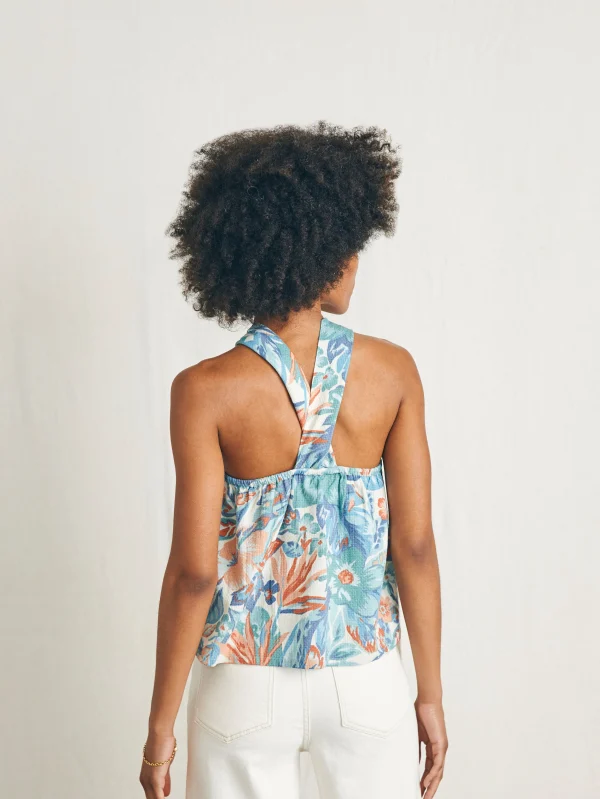 Bay Twist Top - Paradise Blossom Floral