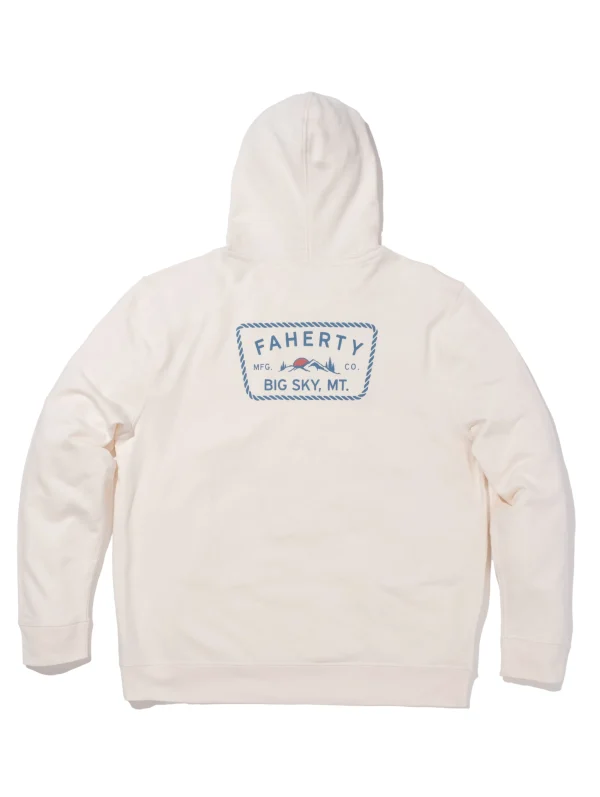 Big Sky Popover Hoodie - Solar White