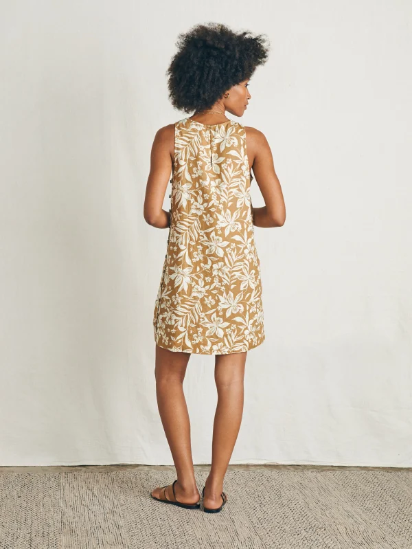 Carini Dress - Bronze Sky Coast Floral