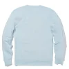 Charleston Long-Sleeve Terry Crewneck - Blue Oasis