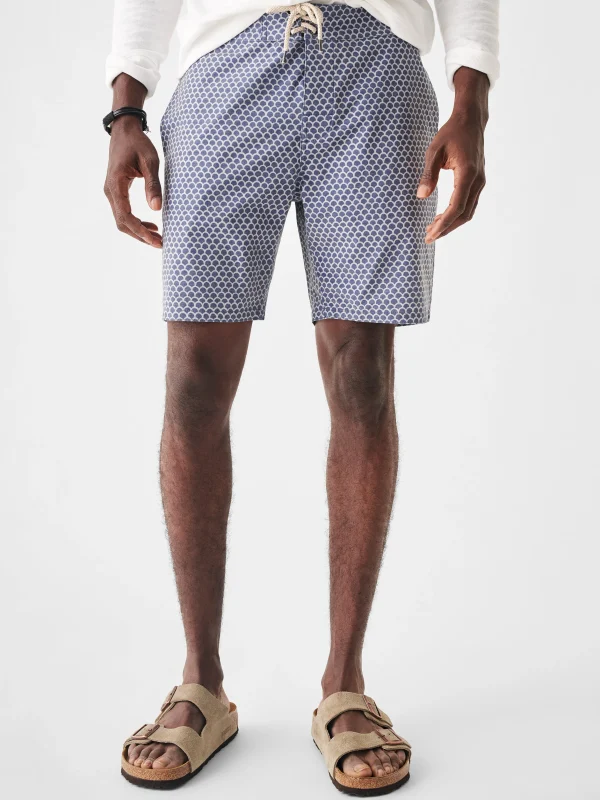 Classic Boardshort (7" Inseam) - Fishscale Batik