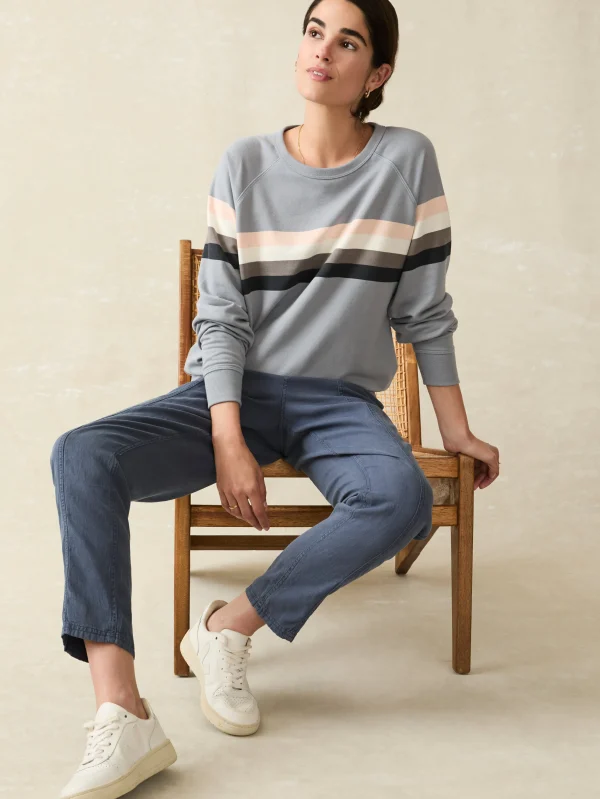 Coastal Cloud Crew - Blue Westward Stripe