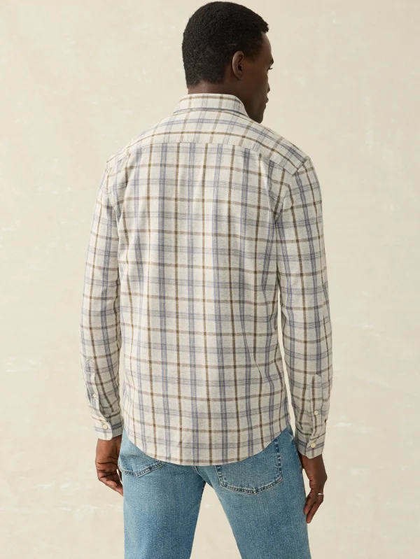 Coastline Knit Shirt - Birch River Plaid