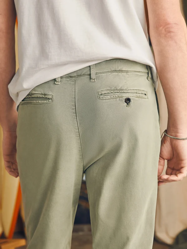 Coastline Stretch Chino (32" Inseam) - Mountain Olive