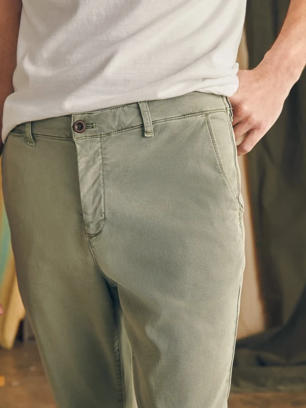 Coastline Stretch Chino (32" Inseam) - Mountain Olive