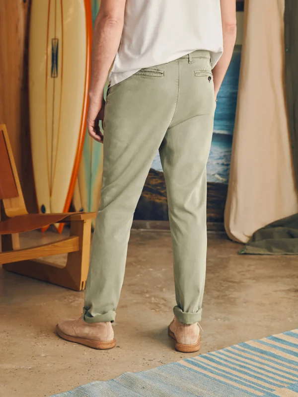 Coastline Stretch Chino (32" Inseam) - Mountain Olive