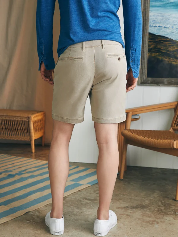 Coastline Stretch Chino Short (8" Inseam) - Utility Khaki