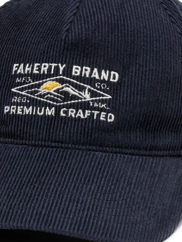 Corduroy Patch Hat - Phantom