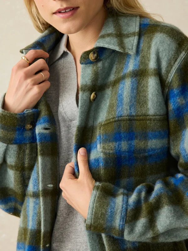 Cotswold Shirt Jacket - Oakland Plaid