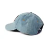 Denim Baseball Hat - Mountain Indigo Wash