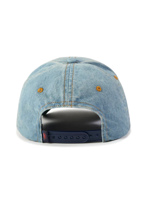 Denim Baseball Hat - Mountain Indigo Wash