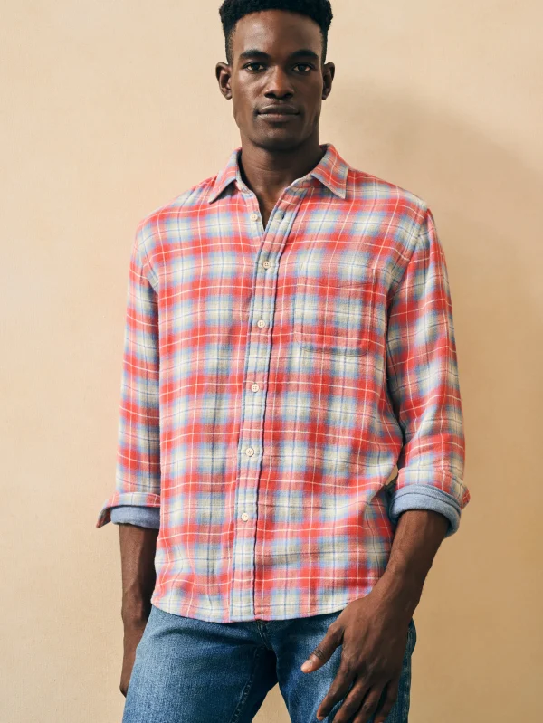 Doublecloth Shirt - Red Hill Plaid