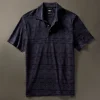 Doug Good Feather Movement™ Short-Sleeve Pique Polo - Night River Stars