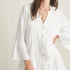 Dream Cotton Gauze Kasey Dress - White