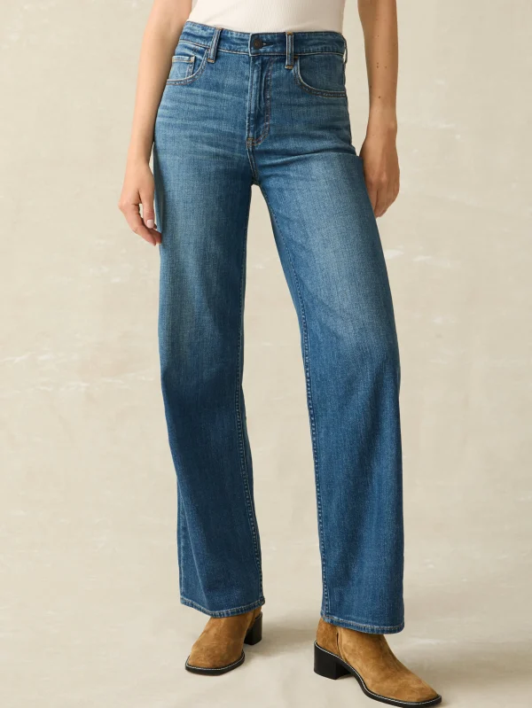 Dream Jean Wide Leg - Indigo Coast Wash