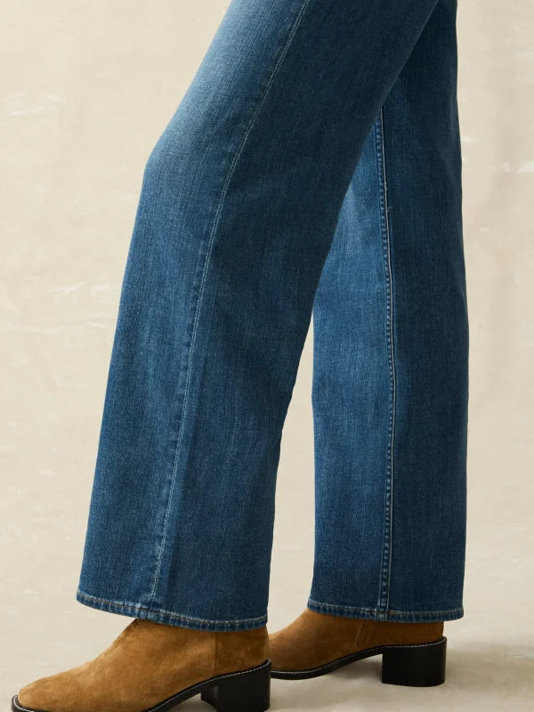 Dream Jean Wide Leg - Indigo Coast Wash