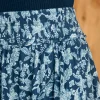 Eliza Mini Skirt - Blue Esna Floral