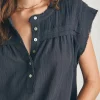 Ellsworth Top - Washed Black