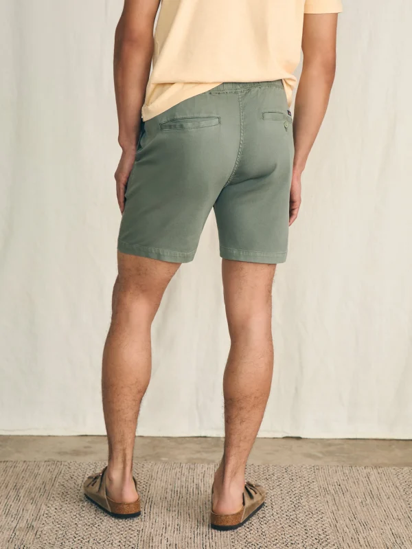 Essential Drawstring Short (6.5" Inseam) - Spring Olive