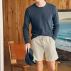 Essential Italian Knit Cord Short (6" Inseam) - Stone