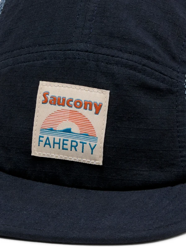 Faherty X Saucony Camper Hat - Navy