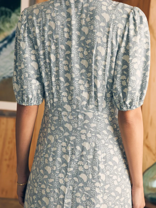 Havana Dress - Indigo Echo Floral