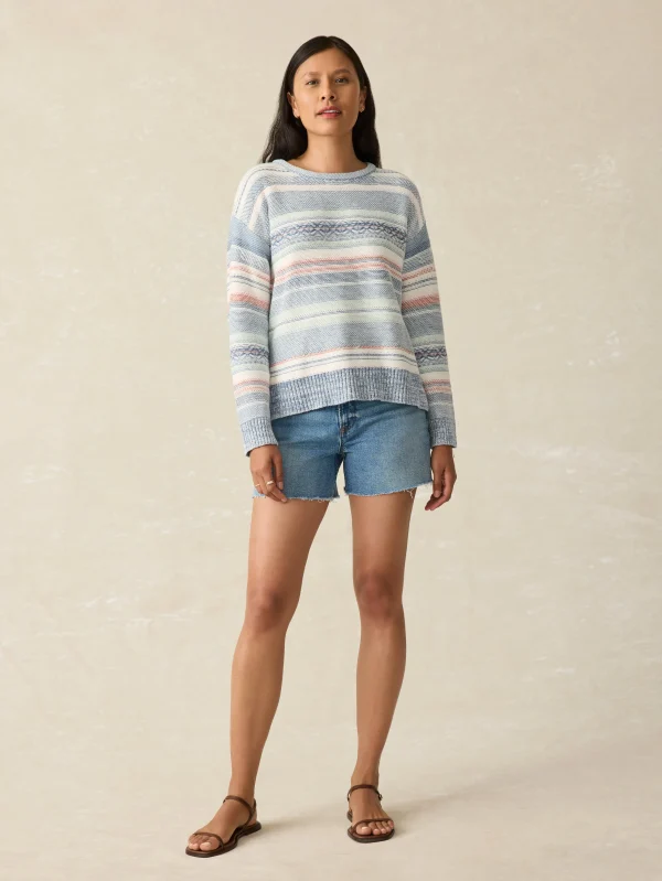 High Tide Sweater - Todos Santos Stripe