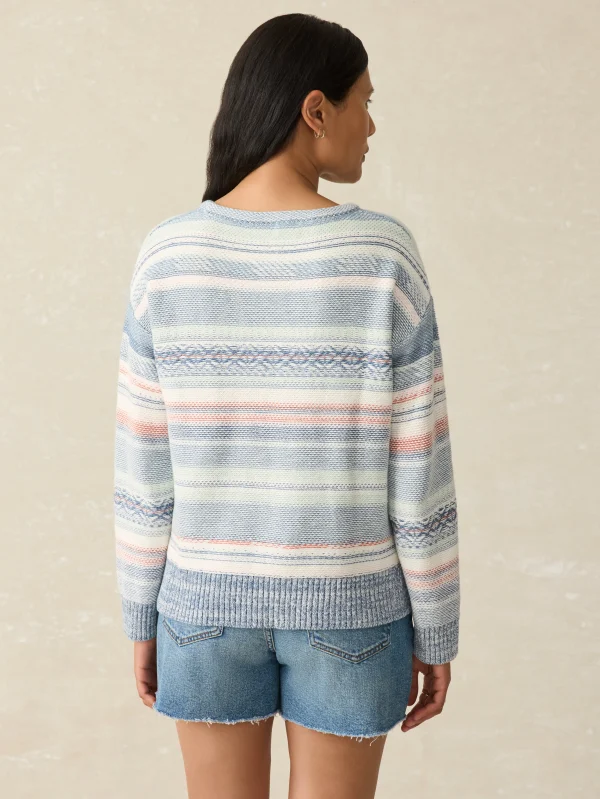 High Tide Sweater - Todos Santos Stripe