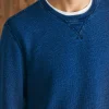 Indigo Crewneck - Midnight Indigo Wash