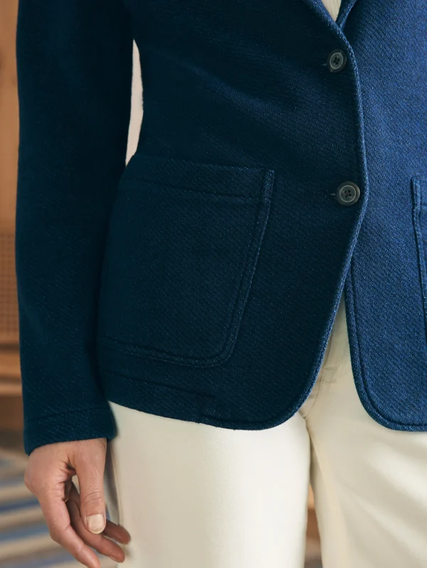 Inlet Knit Blazer - Hendricks Indigo Wash