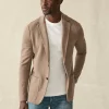 Inlet Knit Blazer - Walnut Melange