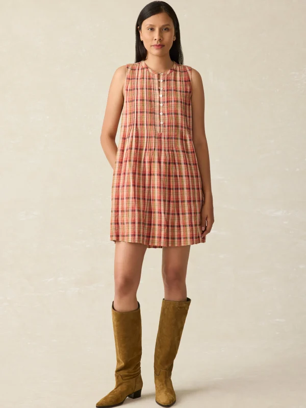 Isha Dress - Sunset Gingham