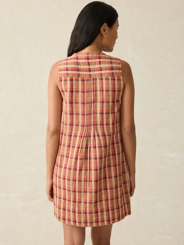 Isha Dress - Sunset Gingham