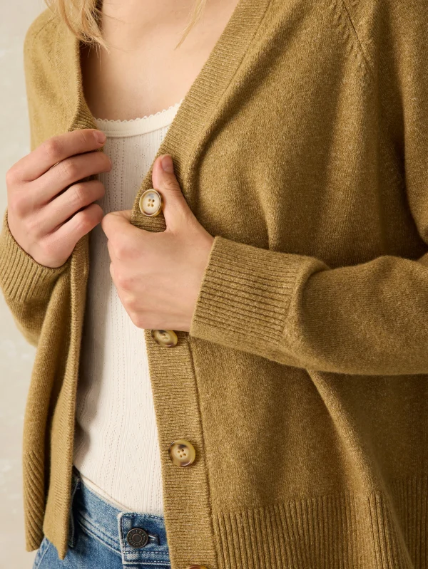 Jackson Cardigan - Antique Bronze Heather