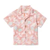 Kids Breeze Camp Shirt - Ginger Floral