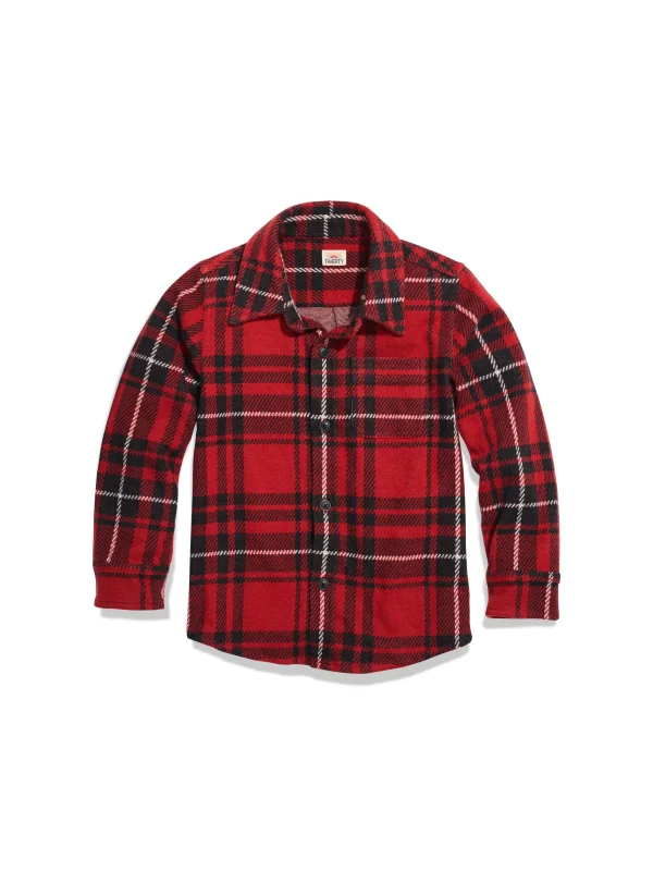 Kids Legend™ Sweater Shirt - Homeward Bound Plaid