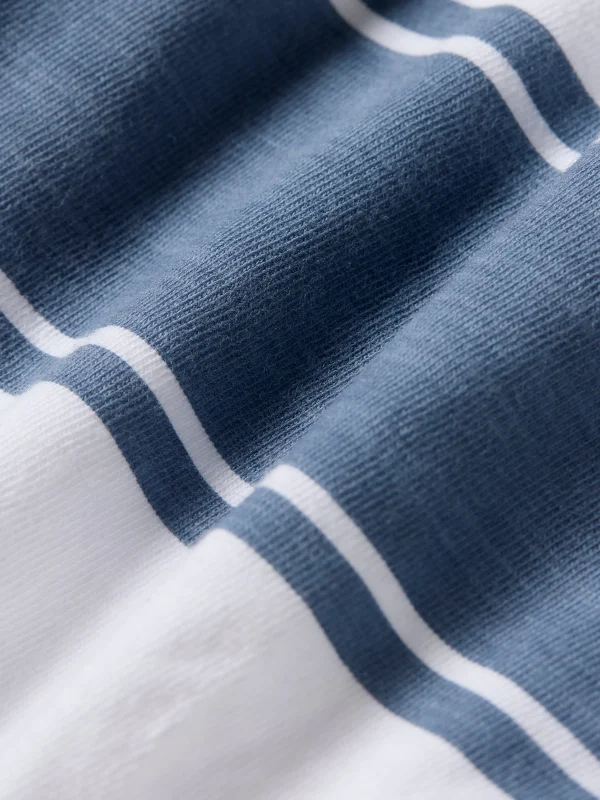 Kids Surf Stripe Sunwashed Tee - White Surf Stripe