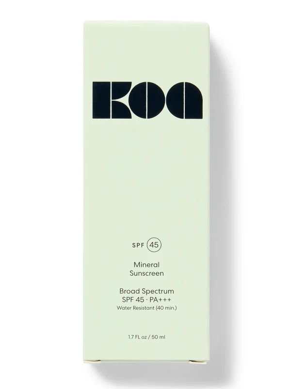 Koa Mineral Sunscreen (Spf 45) - Untinted