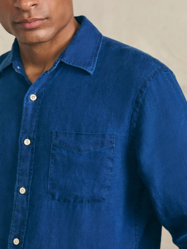 Laguna Linen Shirt - Arroyo Wash