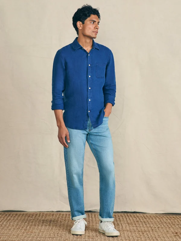 Laguna Linen Shirt - Arroyo Wash