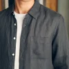 Laguna Linen Shirt - Washed Black