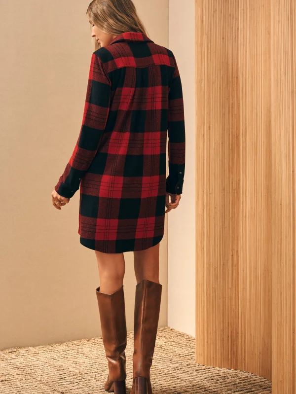 Legend™ Sweater Dress - Orchard House Plaid