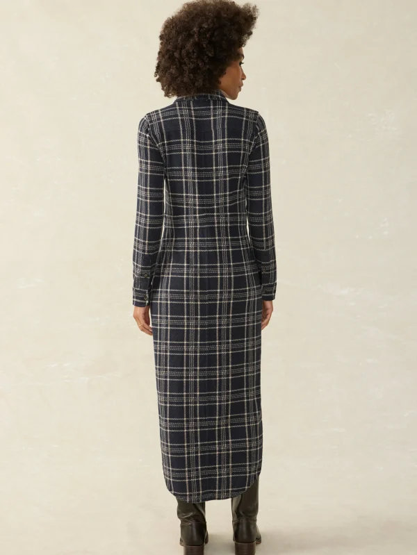 Legend™ Sweater Maxi Dress - Dakota Plaid